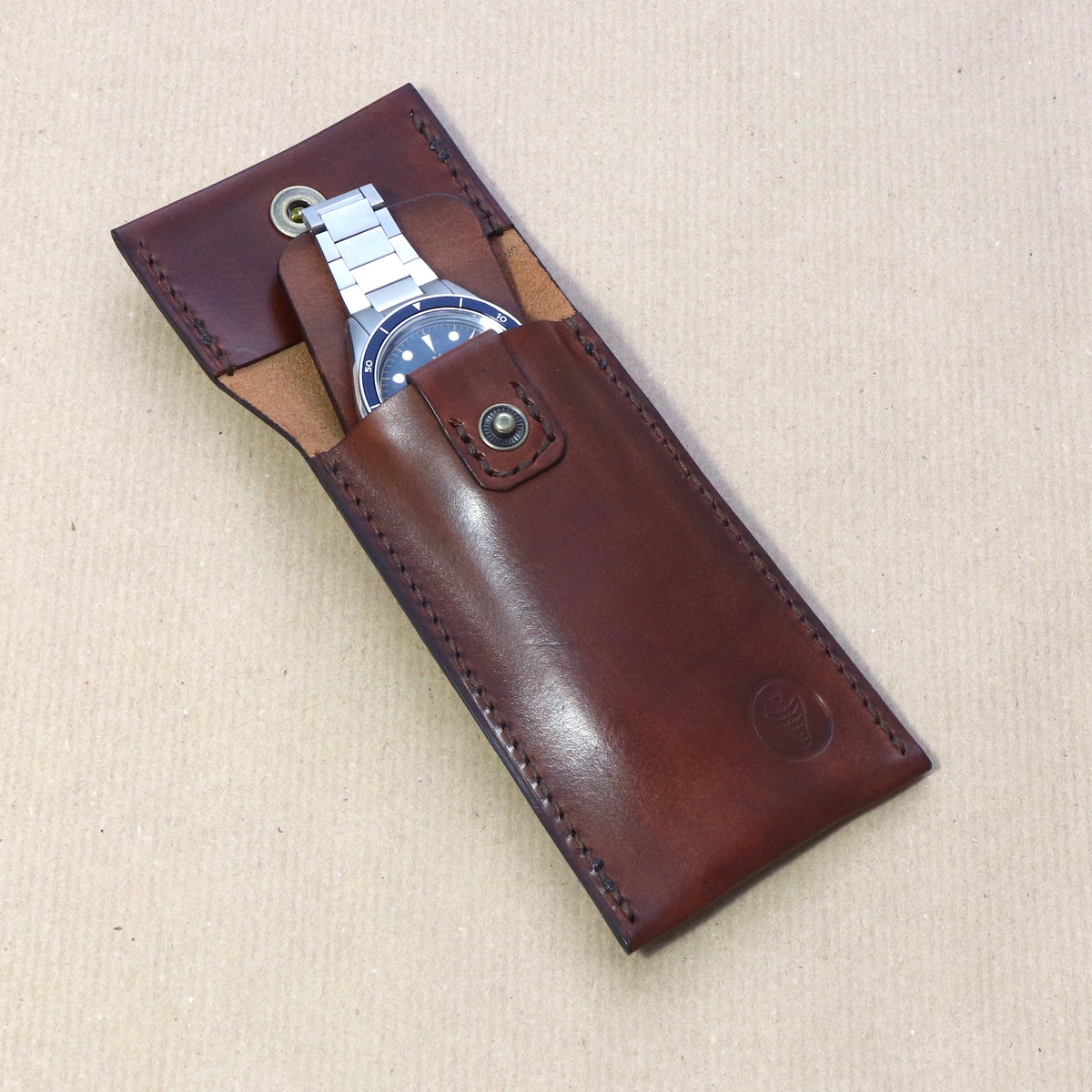 Leather Watch Pouch