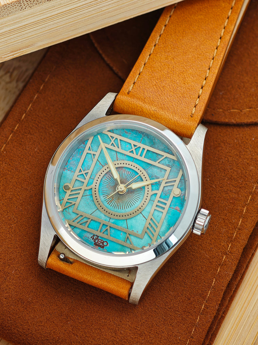 Le Boulevardier – Verdigris 36 – Caseback Watches